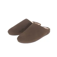 アグ UGG Elea Slip-On ルームシューズ スリッパ 靴 US9 シープスキン ダークブラウン 茶 1171390のサムネイル