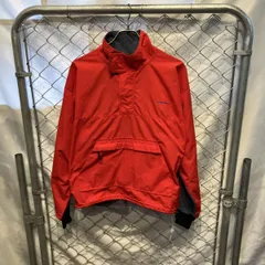 80s cannondale 古着 USA製 フリース切り替え 長袖シャツ 赤 キャノンデール 