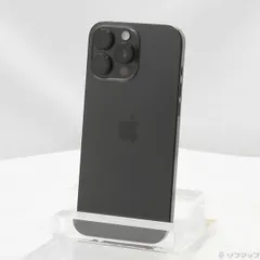 〔中古品〕 iPhone16 Pro Max 256GB ブラックチタニウム MYWG3J／A SIMフリー【198】