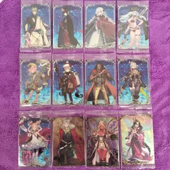 12枚セット　まとめ売り  Fate/GrandOrder ウエハース 14 カード フェイト FGO