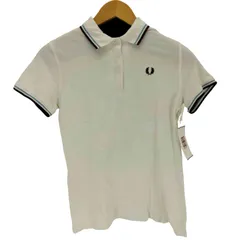 フレッドペリー FRED PERRY MADE IN ENGLAND ワンポイント刺繍ポロシャツ レディース JPN：40 