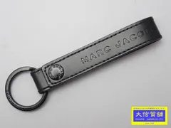 MARC JACOBS マークジェイコブス キーホルダー キーリング キーループ ブラック 中古B+ 【送料無料】 A-8971【質屋出品】