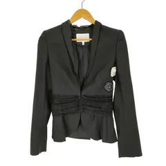 ユーズドフルギ USED古着 {{LES HOMMES FEMME}}レースドッキングボタンレステーラードジャケット レディース JPN：38 