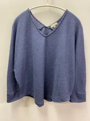 HusHusHハッシュアッシュ ドルマンスリーブワッフルカットソー M