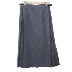 O'NEIL OF DUBLIN(オニールオブダブリン) 巻きスカート サイズ38 M レディース美品  - ダークグレー ロング