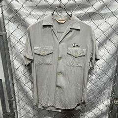 50s 60s NATNAST ボーリングシャツ usa製 レーヨンギャバ 古着 - メルカリ