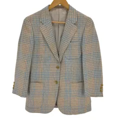 ポールスチュアート Paul Stuart 格子柄シルクジャケット レディース JPN：11号 