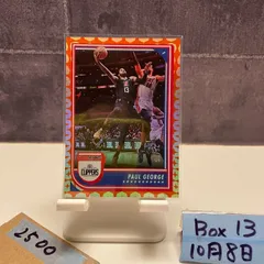2022 Panini Paul George 26/75 Los Angeles Clippers NBA Hoops Insert  カード