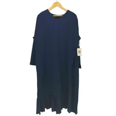 アンティカパターントルソ antiqua patterntorso L/S Vネック シフォン ドッキングワンピース レディース FREE 