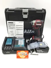 【未使用】☆Makita/マキタ 18v充電式インパクトドライバ TD173DGXAR[オーセンティックレッド/AuthenticRed] [ITGXTQOJ8MPS] [エコツール豊田インター店][M02]