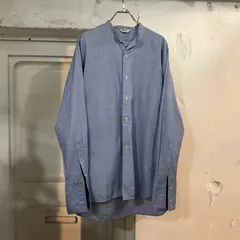40s〜50s BRITISH VINTAGE イギリスワーク バンドカラーシャツ