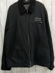 Deus Ex Machina DMF86343 デトロイトジャケット デウスエクスマキナ コーデュロイ襟 ブラック size XL