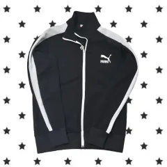 プーマ ブラック トラック ジャケット ジャージ 出品