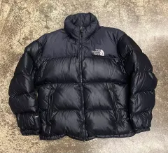 THE NORTH FACE ザ・ノース・フェイス 700 旧モデル Nuptse(ヌプシ) グース ダウンジャケット ブラック