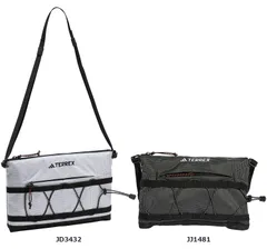 アディダス adidas アウトドア テレックス マルチオーガナイザーバッグ メンズ レディース 男性 女性 サコッシュ ポシェット かばん 旅行 外出 軽量 ショルダーバッグ 撥水 多機能  KPI90 JD3432 ダッシュグレー/ブラ