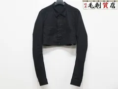 リックオウエンス RICK OWENS リトルジョー RR18S5723 コットン ジャケット ブラック サイズ46 【中古】LITTLE JOEのサムネイル