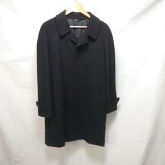 キンロックアンダーソン カシミヤ100 ロングコート 黒 - メルカリ