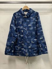 80s vintage】リバーシブル ジップブルゾン 短丈 ハイネック 古着