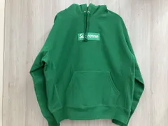 Supreme  シュプリーム box logo hooded sweatshirt green パーカー Sサイズ