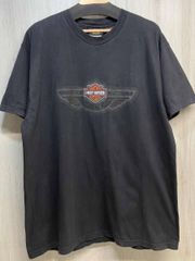 90s Harley-Davidson Tシャツ ブラック イーグル - メルカリ