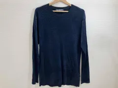 Neil Barrett ニールバレット ジャガードニット クルーニット ネイビー M 秋