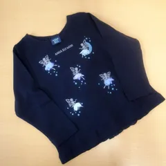 ANNASUI mini アナスイミニ　キッズ 長袖Tシャツ　カットソー　妖精柄　サイズ90 (S)　MC004のサムネイル