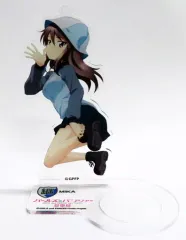 【中古】アクリルスタンド・アクリルパネル ミカ ドリンクアクリルスタンド(ボールチェーン付) 「ガールズ&パンツァー 最終章」
