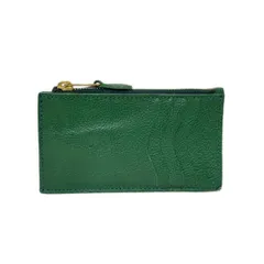 IL BISONTE(イルビゾンテ) コインケース - グリーン フラグメントケース レザー