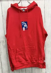 XLARGE × NEW ERA プルオーバーフーディ エクストララージ ニューエラ クリッパーズ パーカー レッド size L