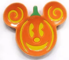 【中古】皿・茶碗(キャラクター) ミッキーマウス スーベニアプレート 「ディズニー・ハロウィーン2008」 東京ディズニーランド限定