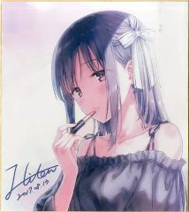 Hiten 【サイン入り保証書付】複製原画(A2）A『Claire』 - メルカリ