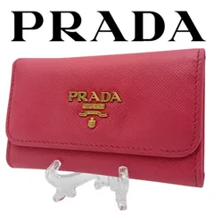 PRADA　プラダ　６連 キーケース　ピンク　サフィアーノ　サフィアーノレザー