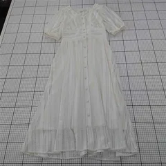 ◇ ⊂ 31 Sons de mode トランテアン ソン ドゥ モード NO.070212 レースワンピース ホワイト系 レディース 36 E  【1510070017680】