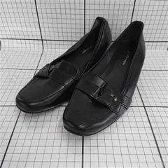 ◇ ⊂ マレソフィス maresophis 本革ローファーパンプス ブラック系 23.0cm レディース E  【1510230000491】