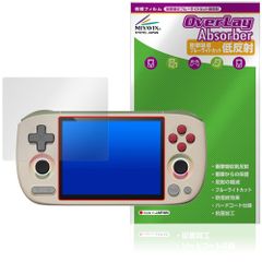 AYANEO Pocket AIR mini 保護フィルム OverLay Absorber 低反射 for ポケット エアー ミニ 衝撃吸収 反射防止 ブルーライトカット 抗菌