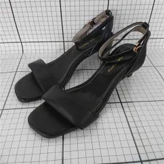 ◇ ⊂ オリエンタルトラフィック ORiental TRaffic アンクルストラップサンダル ブラック系 レディース M E  【1510230000934】