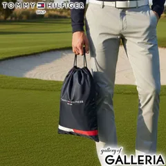 トミー ヒルフィガー ゴルフ マルチバッグ メンズ レディース 巾着 バッグ TOMMY HILFIGER GOLF ブランド 大人 おしゃれ シューズバッグ ポーチ 大きめ 軽量 軽い A4 ナイロン ゴルフ用品 シグネチャー THMG4FEX