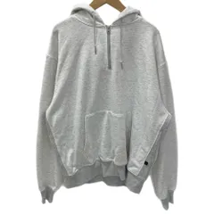 ダイワピア39 DAIWA PIER39 TECH SWEAT HALF ZIP HOODIE BE-51023 パーカ グレー Lサイズ 201MT-4745のサムネイル