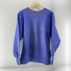 【中古】Champion 90s リバースウィーブ パープル size L ※色褪せ チャンピオン[24]