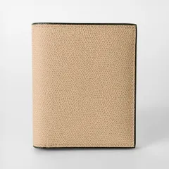 新品 ヴァレクストラ Valextra 2つ折り財布 ベージュカシミアのサムネイル