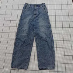 ◇ Θ GLOBAL WORK グローバルワーク デニムパンツ GW523004CS 綿100% Mサイズ レディース ブルー系 E  【1510230015143】