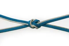 正絹　帯締　青　帯締め　帯〆　洒落　日本製