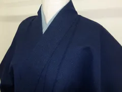 P41065　ウール　着物　男物　c