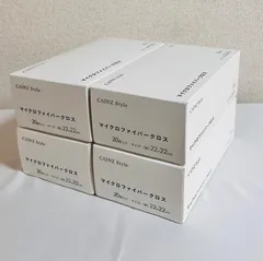 カインズ使い捨てマイクロファイバークロス20枚入✖️4箱ホワイト