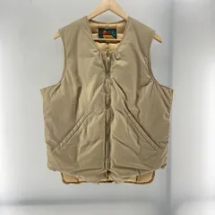 【中古】WAREHOUSE DOWN VEST ベージュ サイズ42 Lot.2145 ウエアハウス[24]のサムネイル