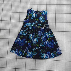 ◇ ⊂ ワンピース タルティーヌ エ ショコラ Tartine et Chocolat 花柄ワンピース 100cm キッズ E  【1510240007299】