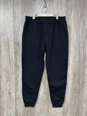 FRUIT OF THE LOOM フルーツオブザルーム ビックサイズ シンプル スウェット パンツ sizeXL/黒  ■■ メンズ