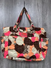 MARC BY MARC JACOBS マークバイマークジェイコブス 総柄 キルティング ナイロン トート バッグ size-/マルチカラー  ■■ レディース