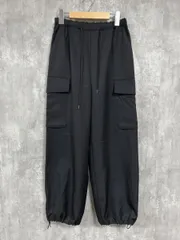 green label relaxing グリーンレーベルリラクシング シンプル 無地 イージー パンツ size36/黒  ■■ メンズ