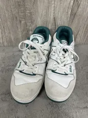 New Balance ニューバランス BB550STA スニーカー size27.5/白ｘ緑  ■■◎メンズ